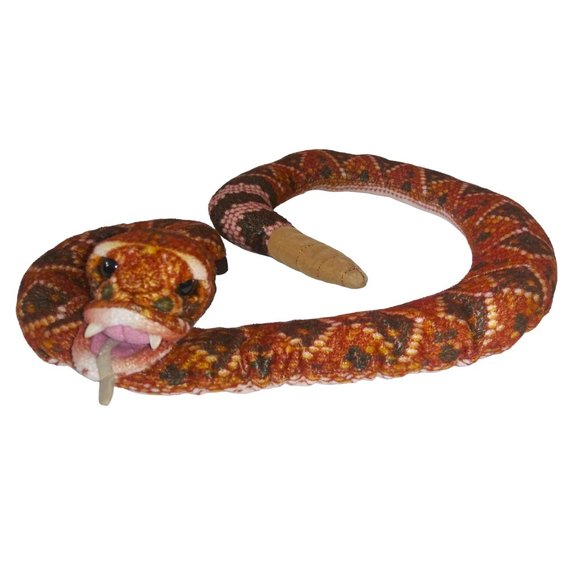 FOLKMANIS Rattlesnake Finger Handpuppet - Picture 1 of 7